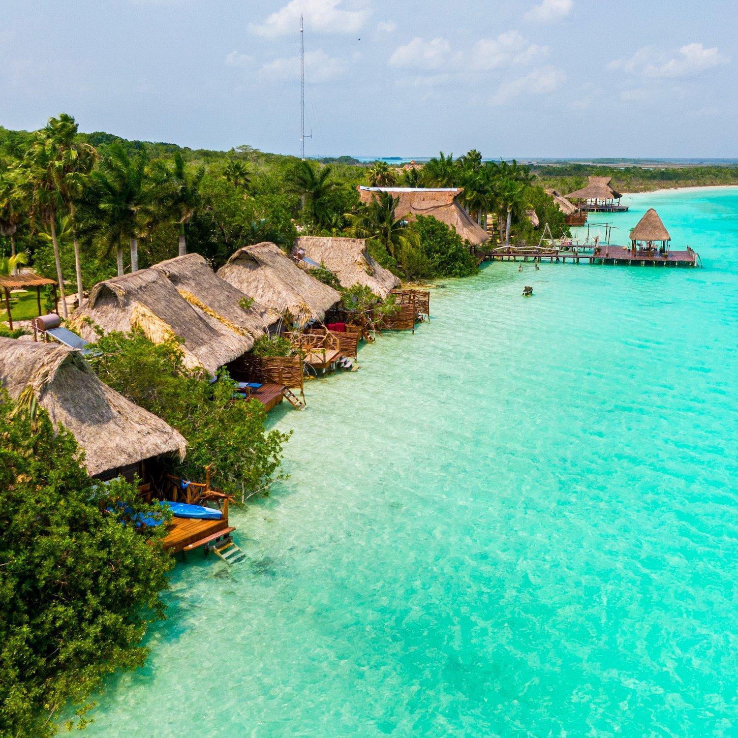 Capacabana Hotel Bacalar Exterior photo